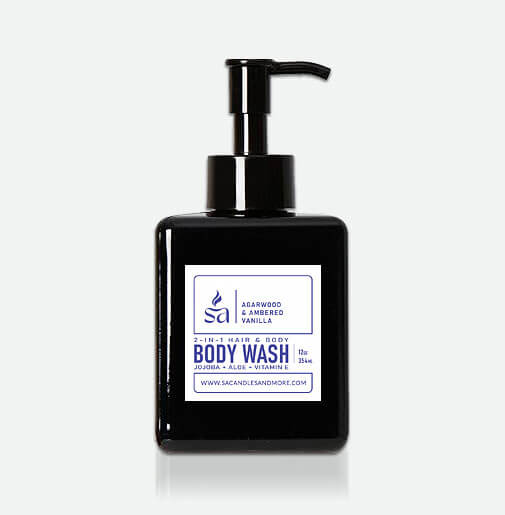 Agarwood & Ambered Vanilla Body Wash hover