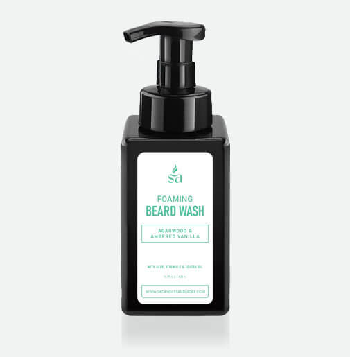 Agarwood & Ambered Vanilla Beard Wash hover