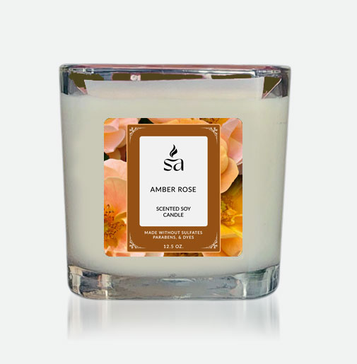 Amber Rose 2 Wick Candles