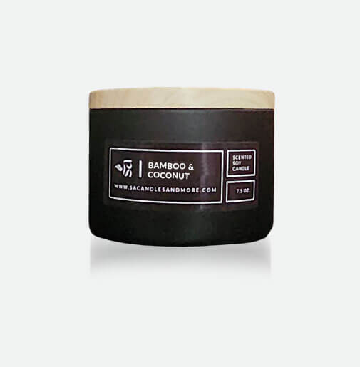 Bamboo & Coconut Single Wick Candles hover