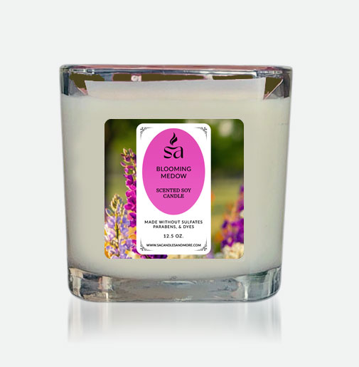 Blooming Meadow Mint 2 Wick Candles hover