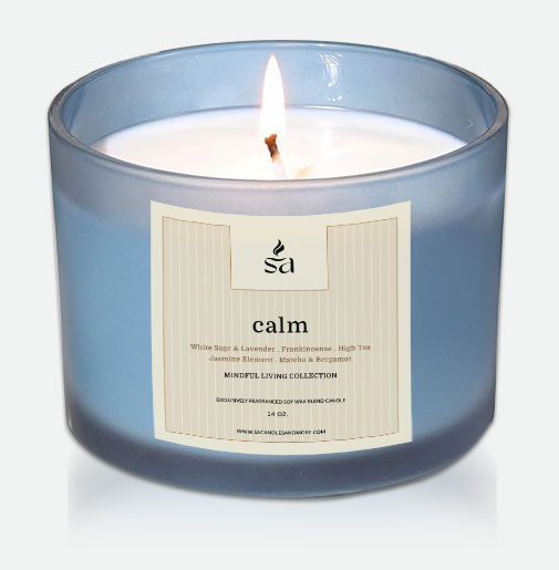 Calm 2 Wick Candles hover