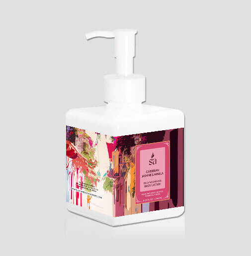Caribbean Jasmine & Vanilla Body Lotion hover