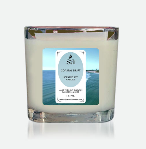 Coastal Drift Three Wick Candles hover