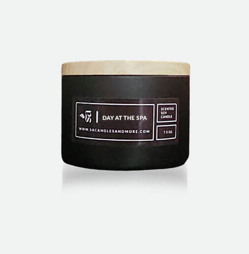 Day at The Spa Single Wick Candles