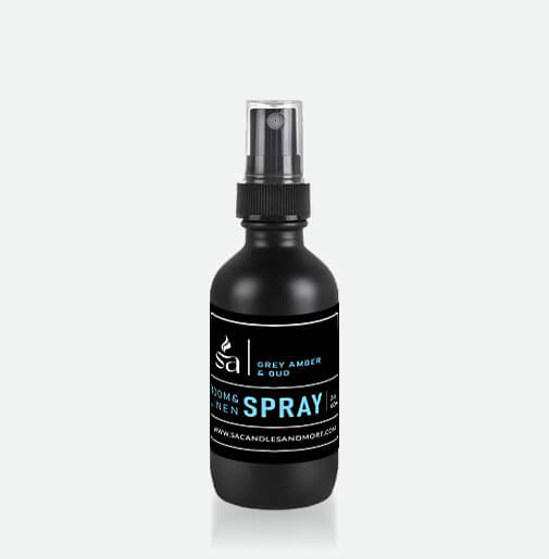 Grey Amber & Oud Room & Linen Spray