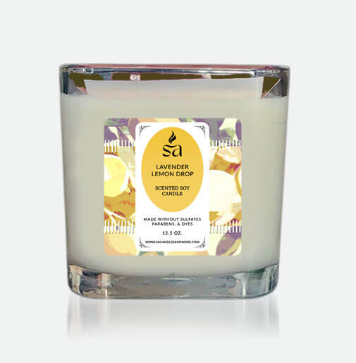 Lavender Lemon Drop 2 Wick Candles