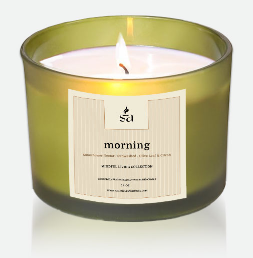 Morning 2 Wick Candles