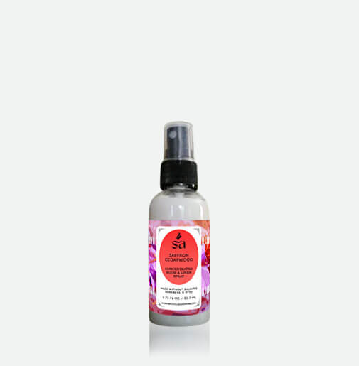 Saffron Cedarwood Room & Linen Spray hover