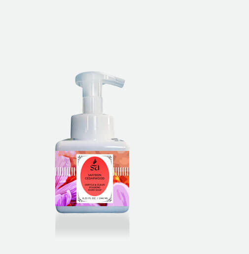 Saffron Cedarwood Foaming Hand Soap hover