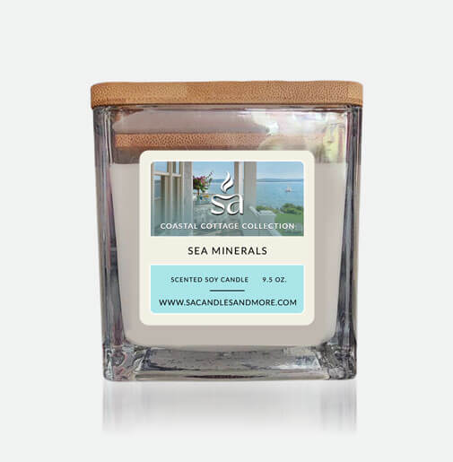 Sea Minerals 2 Wick Candles hover