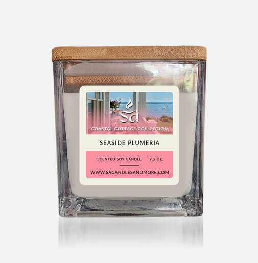 Seaside Plumeria 2 Wick Candles