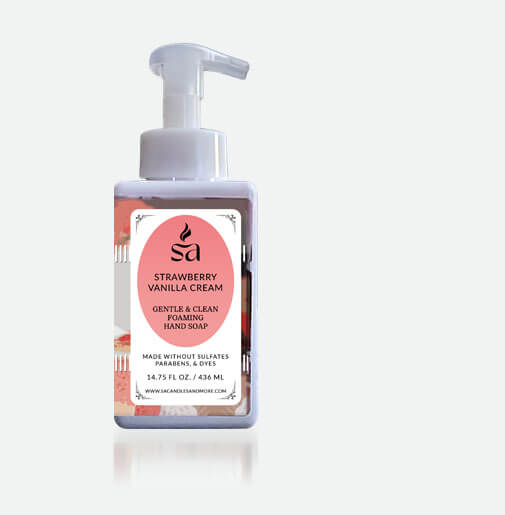 Strawberry Vanilla Cream Foaming Hand Soap hover
