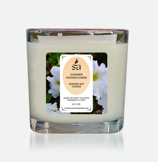 Summer Moonflower 2 Wick Candles hover