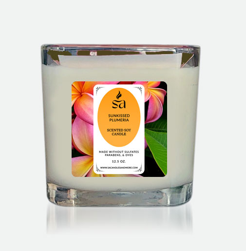 Sunkissed Plumeria 2 Wick Candles hover