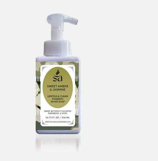 Sweet Amber & Jasmine Foaming Hand Soap