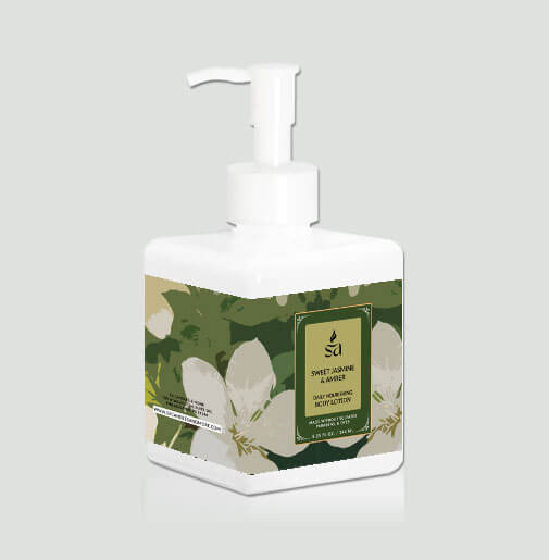 Sweet Amber & Jasmine Body Lotion hover