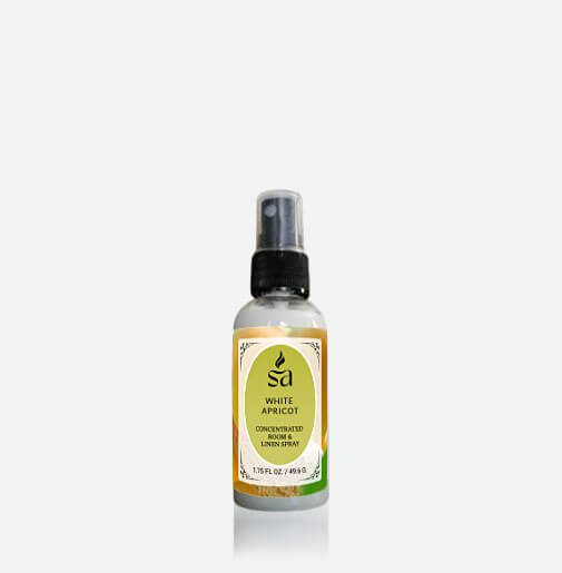 White Apricot Room & Linen Spray