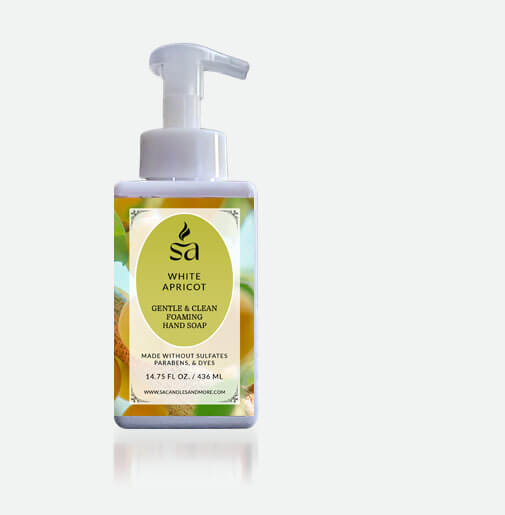 White Apricot Foaming Hand Soap