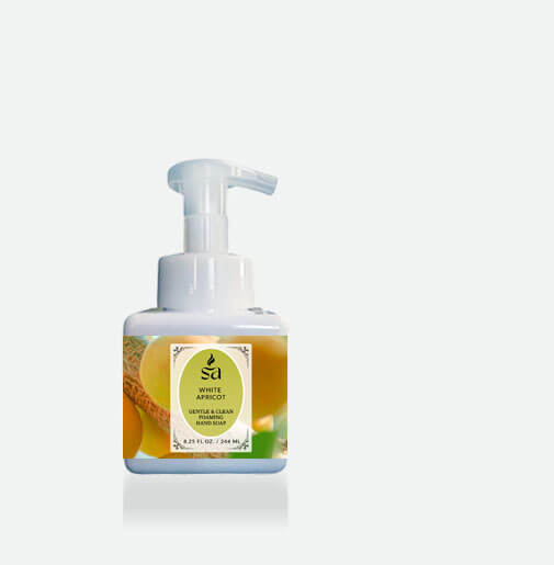 White Apricot Foaming Hand Soap hover