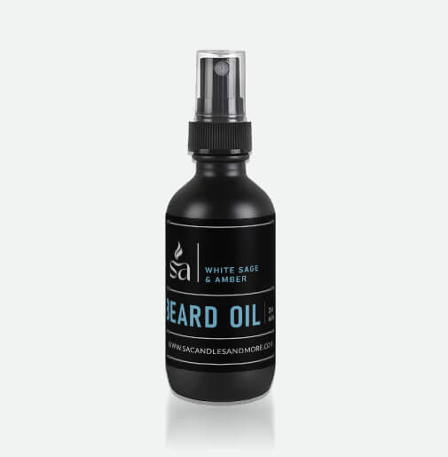White Sage & Amber BEARD OIL Spray hover